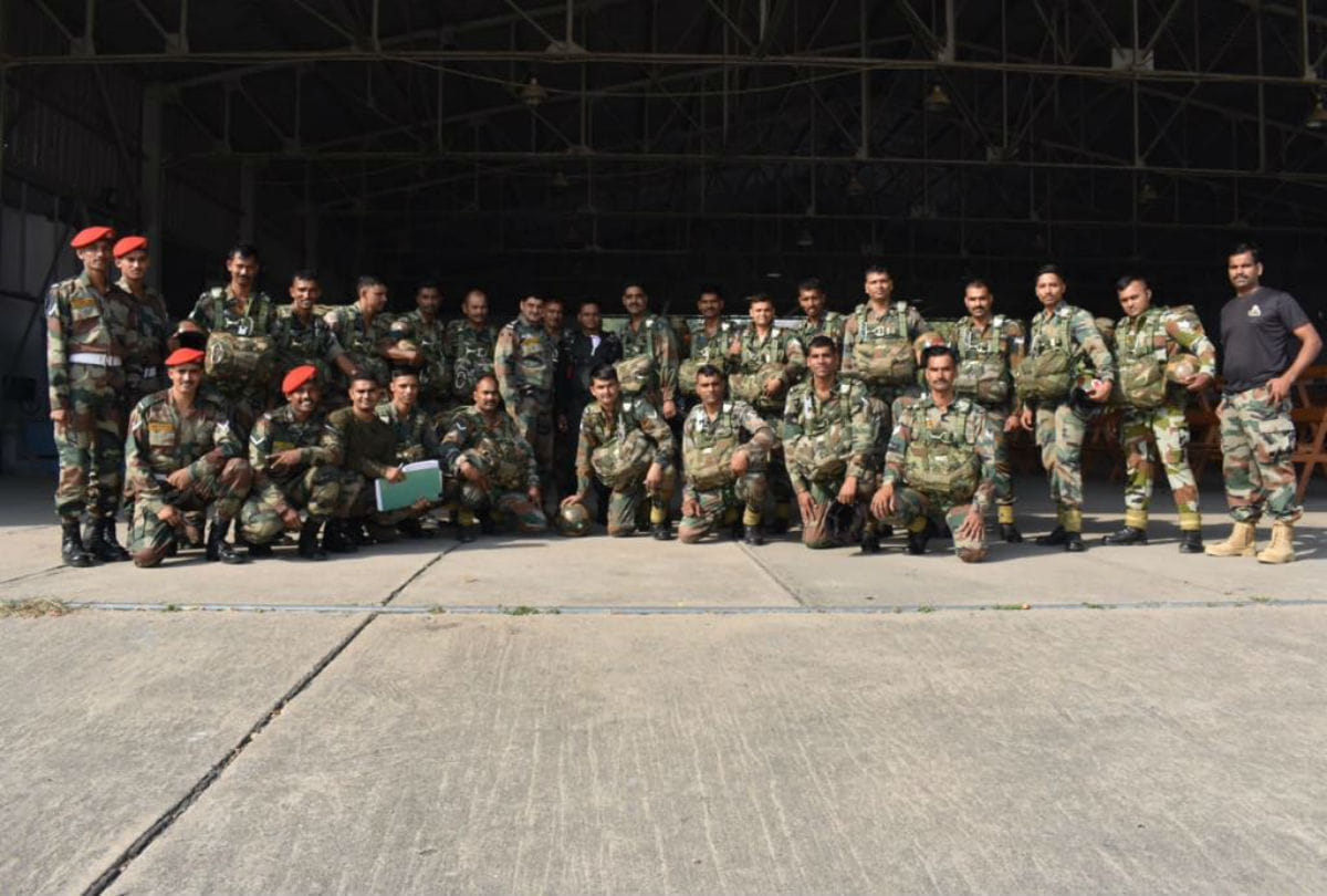 army para commando celebrated military police core day in agra