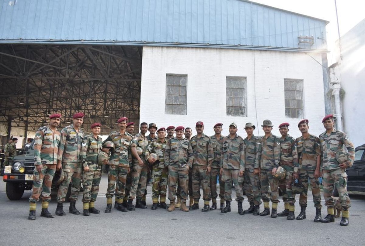 army para commando celebrated military police core day in agra