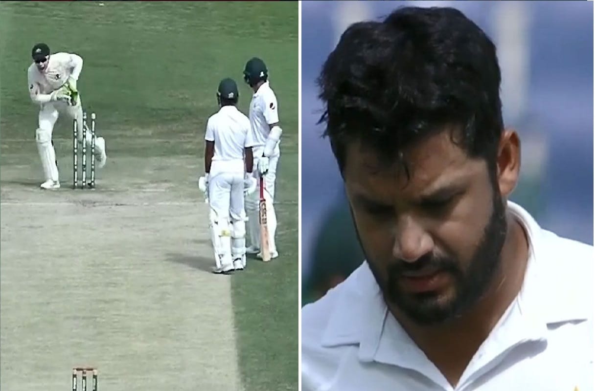 Michael Rippon and nathan smith run out in funny way after troll azhar ali