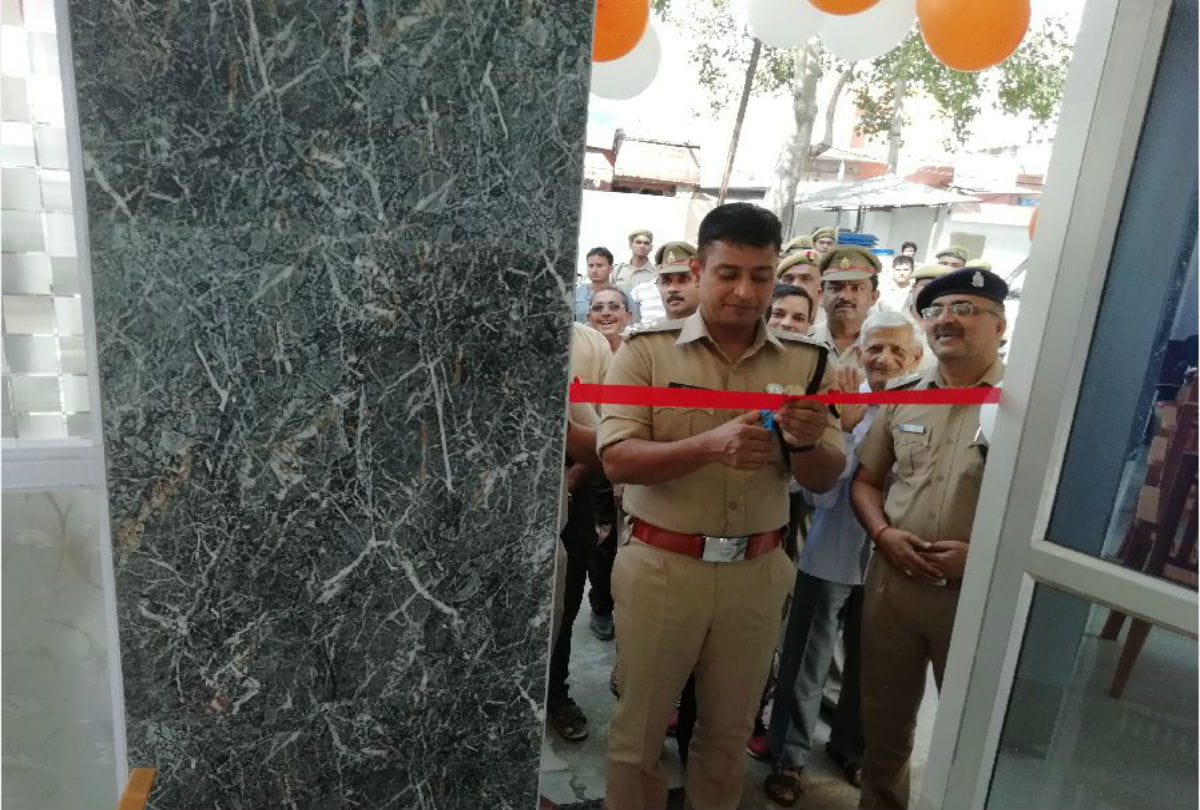shamasabad police station of agra shifted bluilding