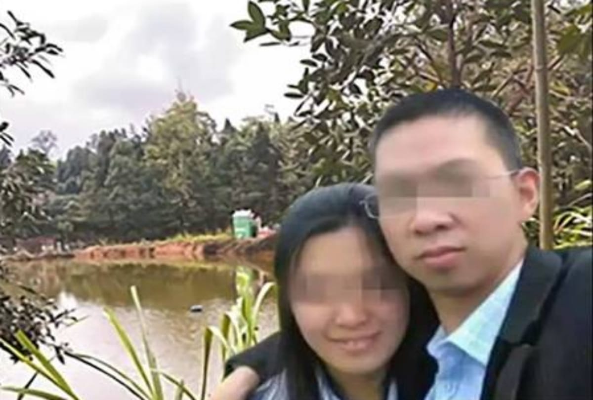 Lady kills herself with the children after husband fakes death in China