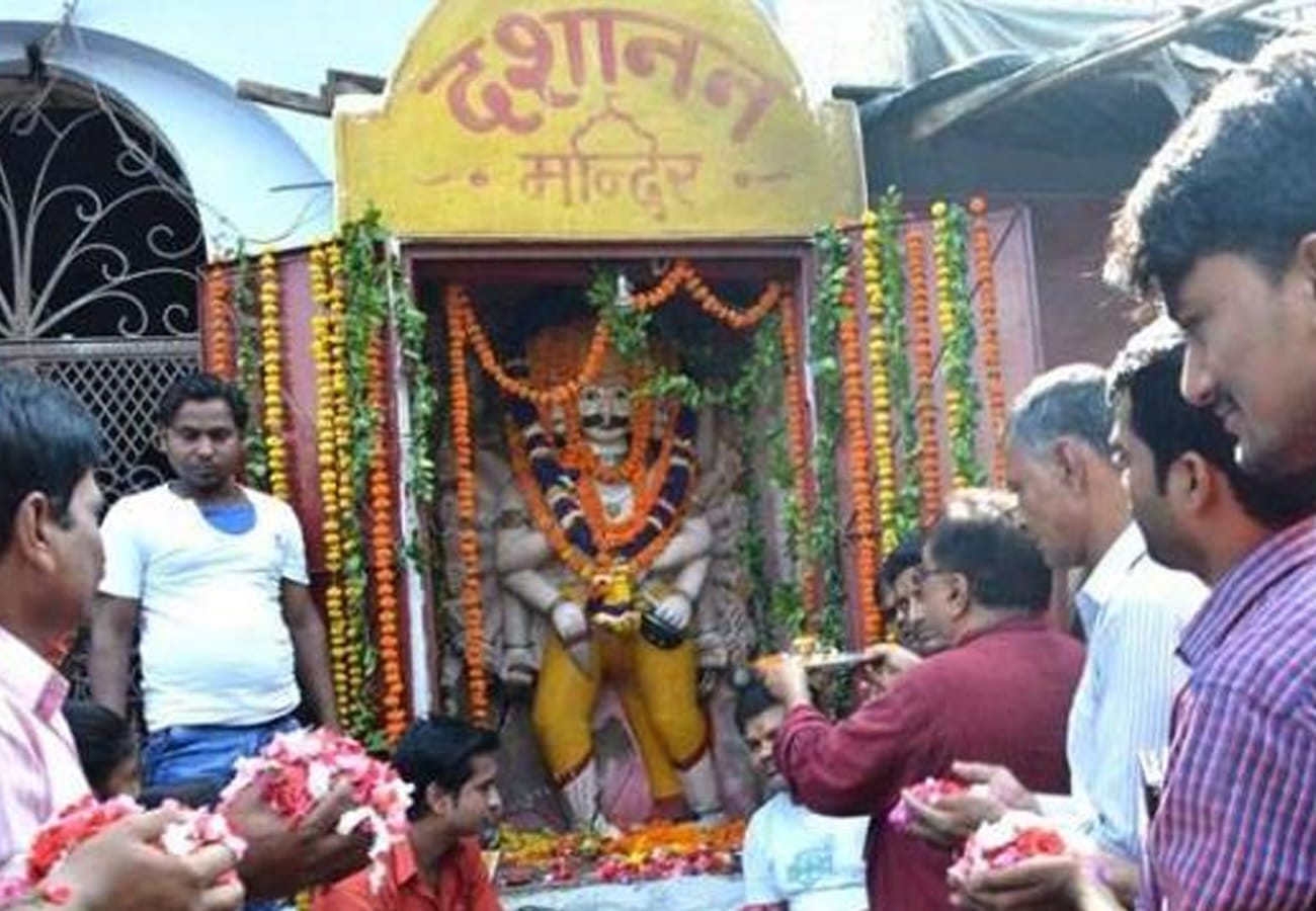 Ravan temple in kanpur