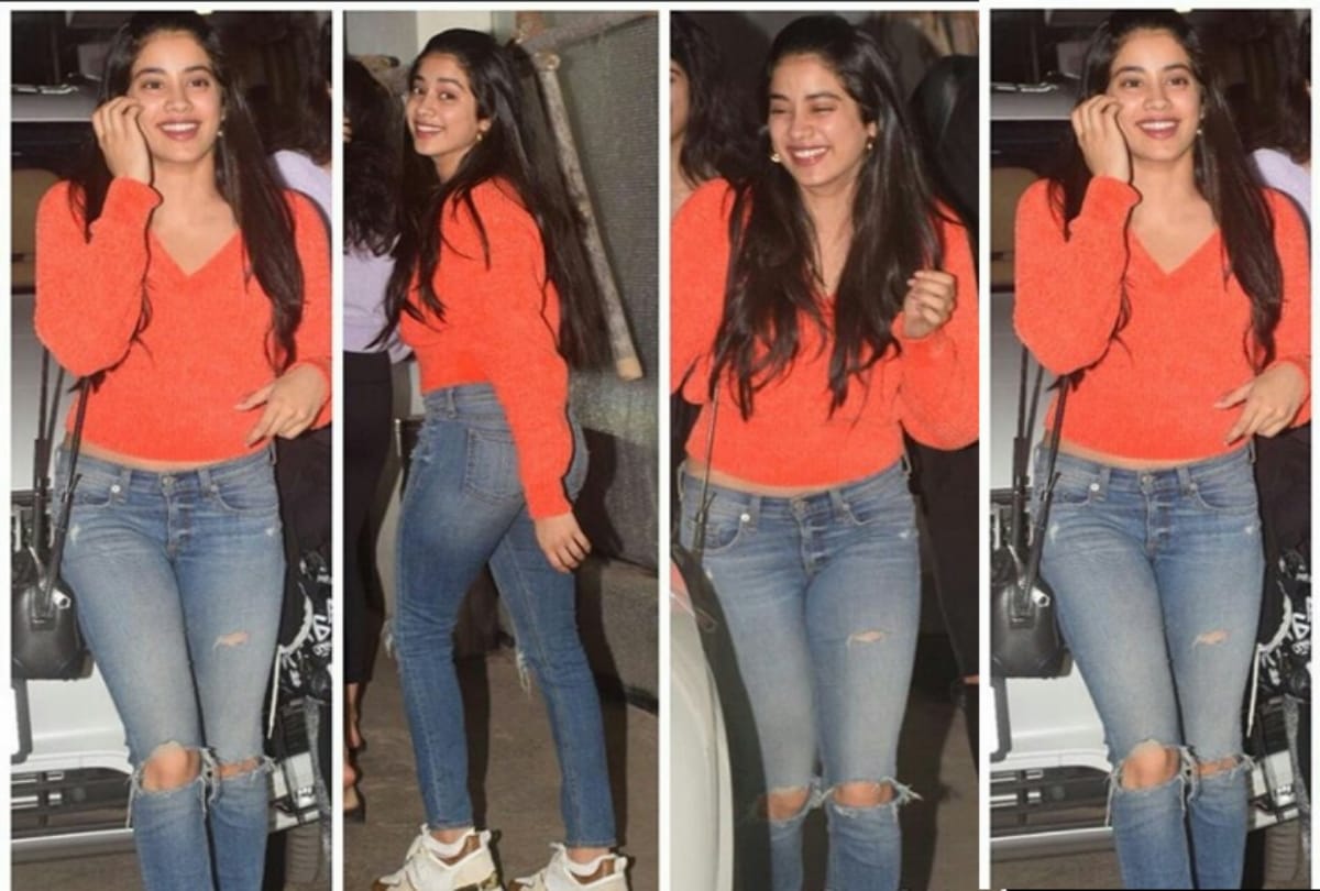 janhvi khushi anshula watches arjun kapoor namaste england