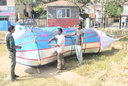 Statues of Ravana, Kumbhalan were made up by generation of Muslim artisans in Nahan city