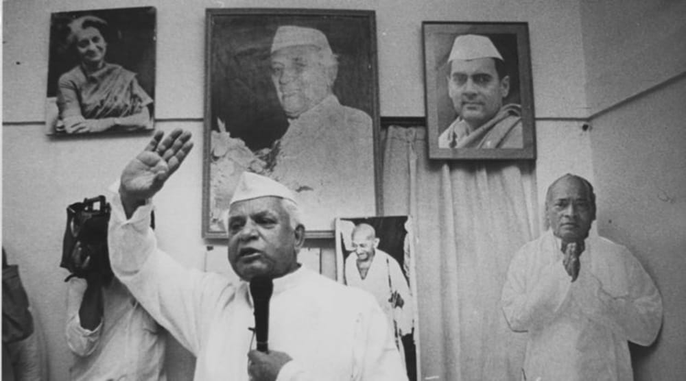 ND Tiwari was imprisoned for six months with father in the same cell