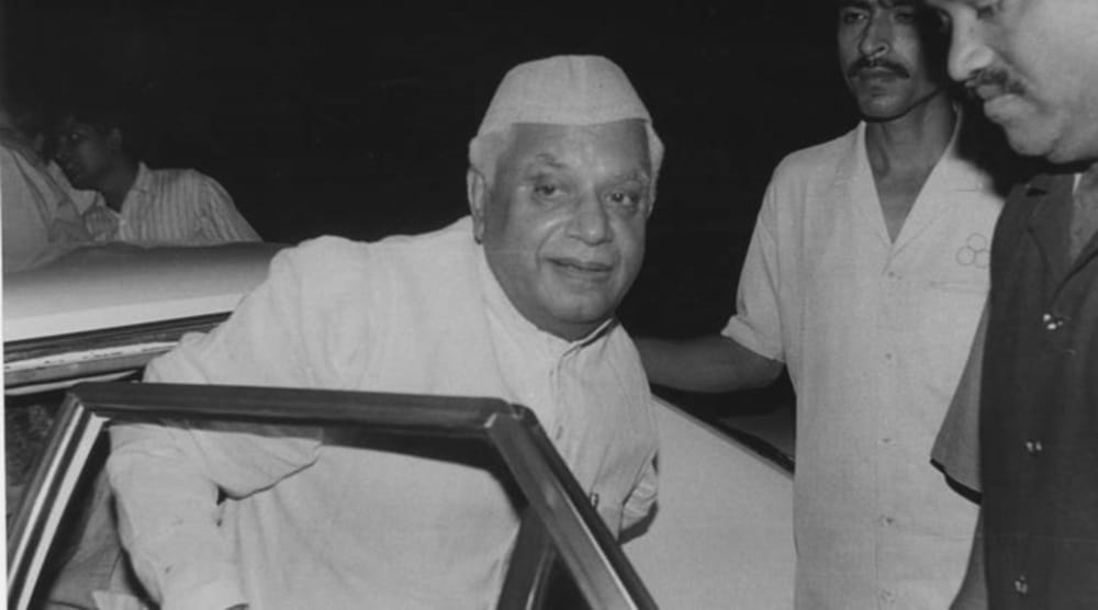 ND Tiwari was imprisoned for six months with father in the same cell