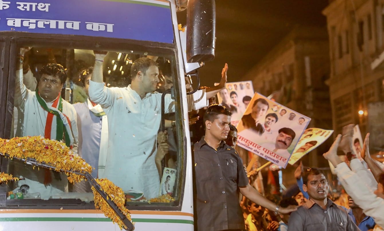 Assembly Election 2018: visits of Rahul Gandhi