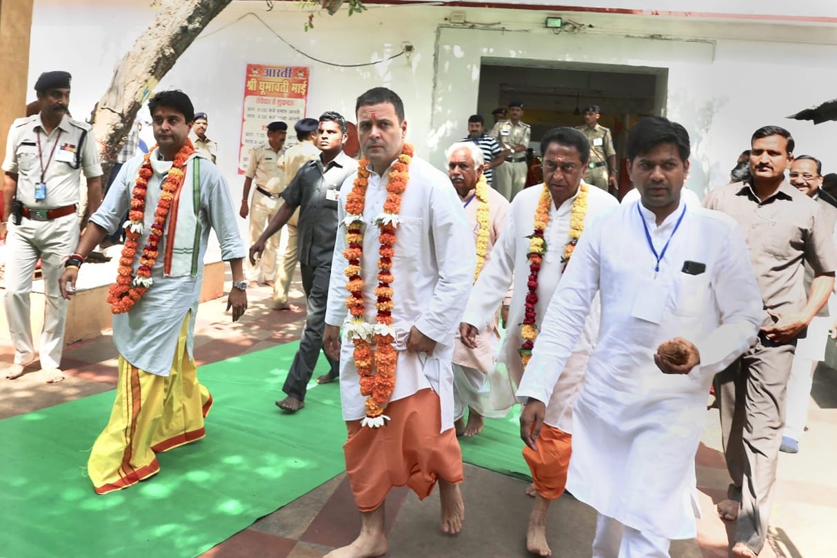 Assembly Election 2018: visits of Rahul Gandhi