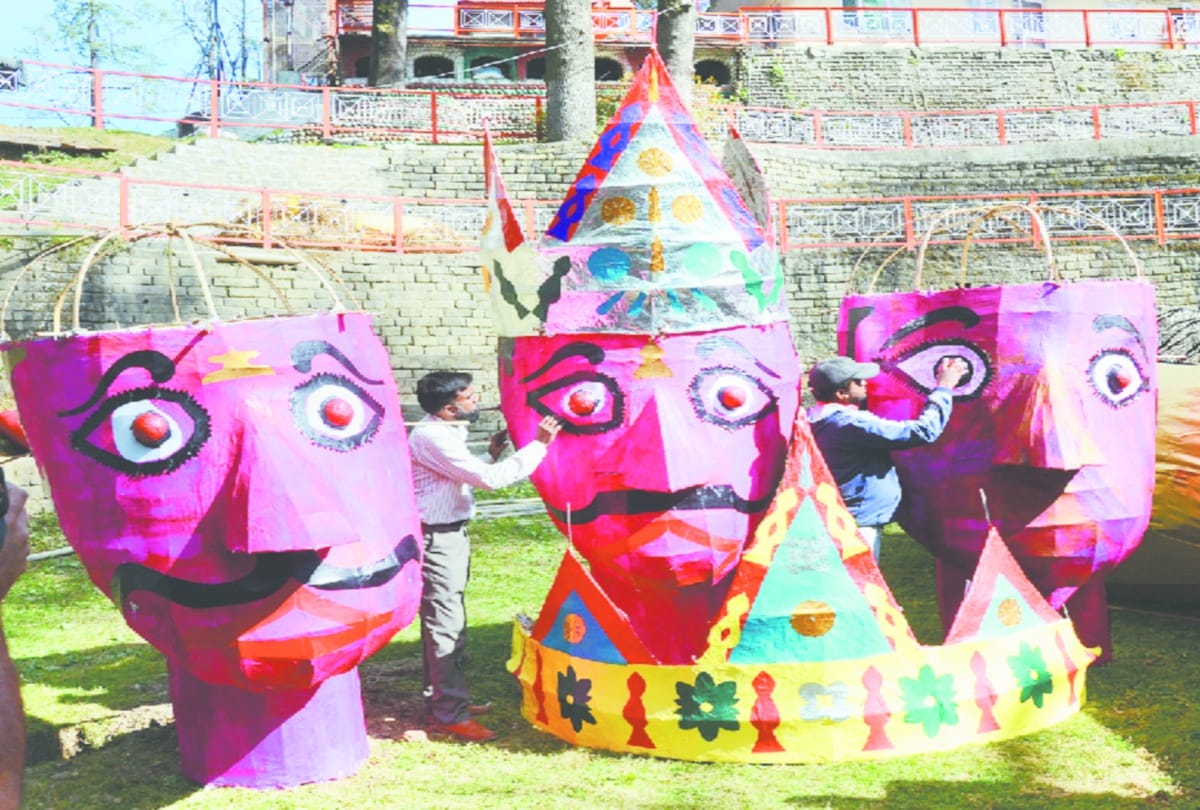 CM Jairam Thakur will burn effigy of Ravan's  by remote at shimla