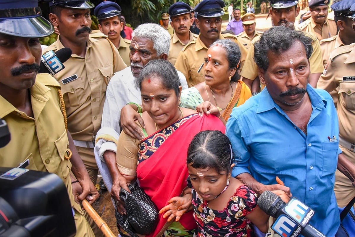 Sabarimala protests reaching a peak focus has now shifted to political impact of the movement