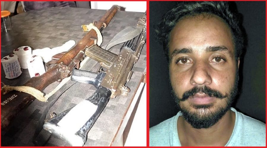 shamli rifle loot case latest news and Khalistan supporter German Singh and Karma arrested
