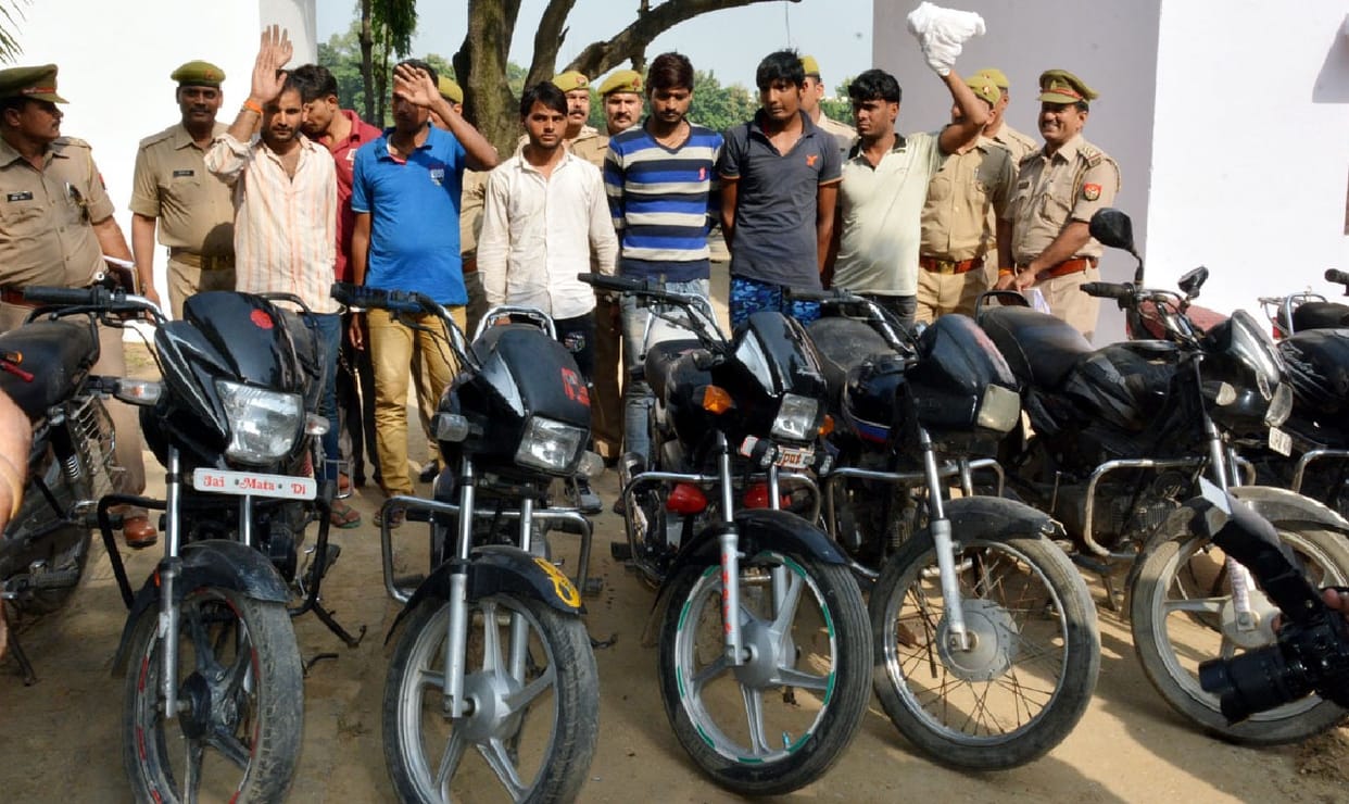 Demand Vehicle Thief Gang Busted, Seven Arrested