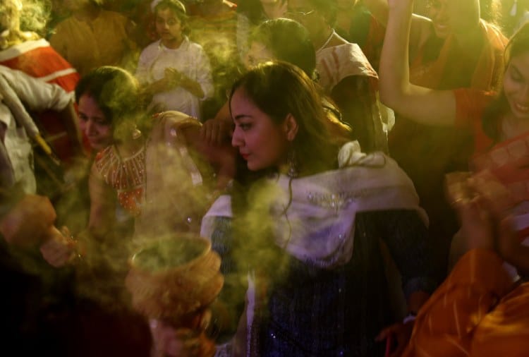 Durga Puja in Kalibadi and Bang Bhawan Chandigarh