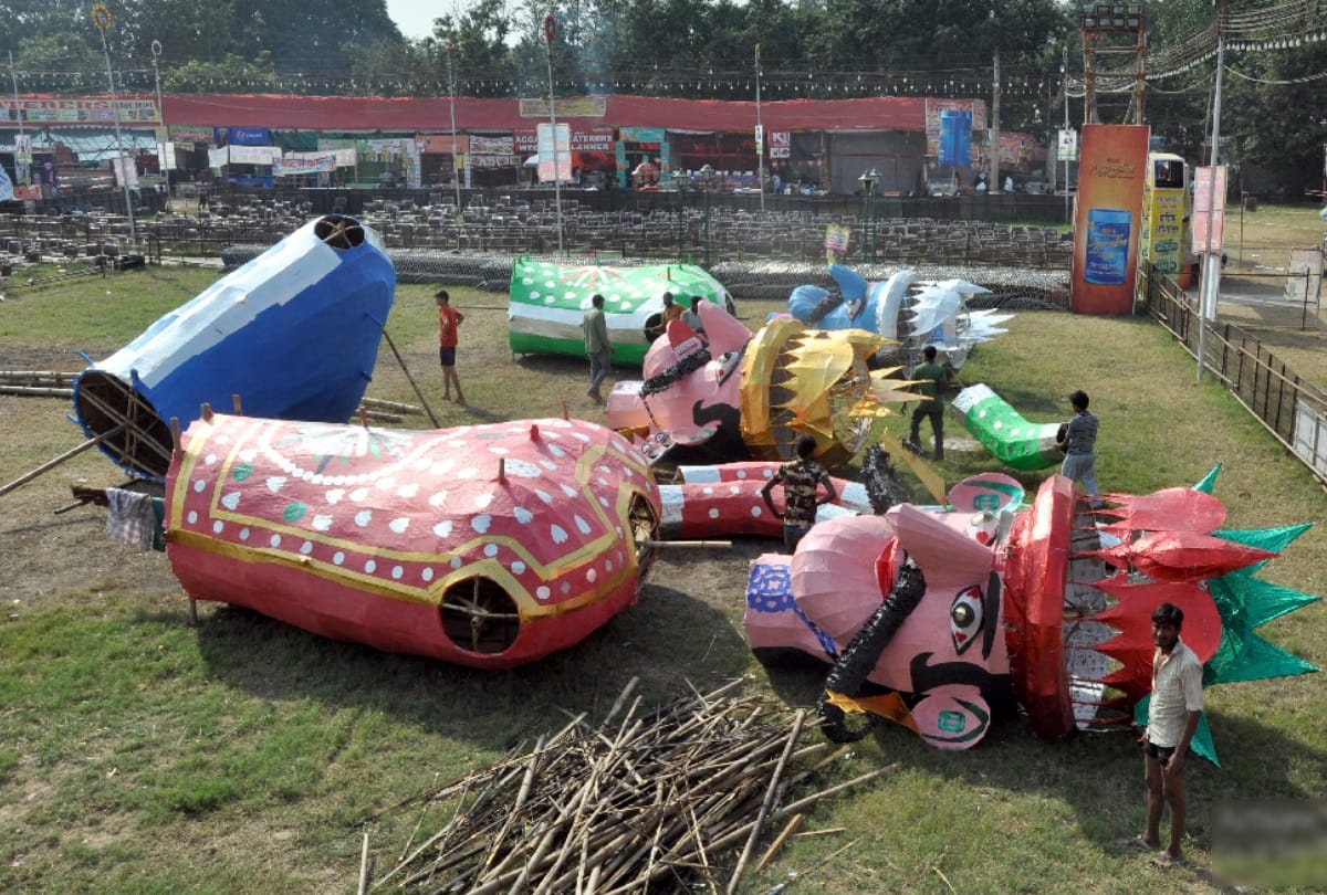this dussehra 2018 social evil such as rapist to be burn with ravan