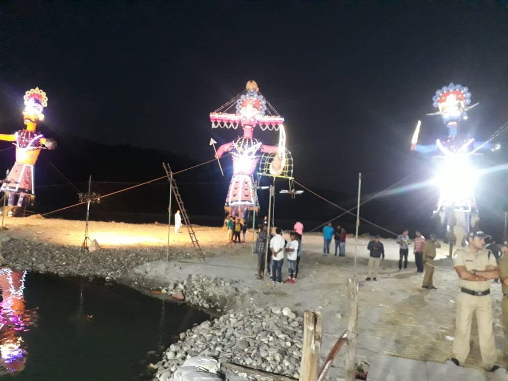 dussehra 2018 ravan dahan photos from uttarakhand