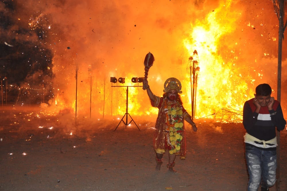 ravan and lanka dahan in dehradun