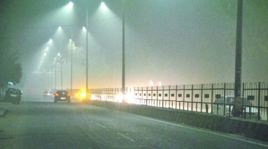 UP NEWS dangerous smog start in west up and alert