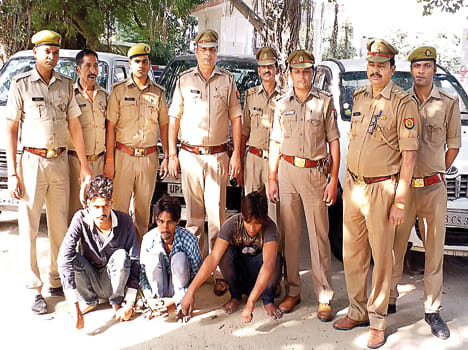 Three criminals arrested in interstate vehicle thieves gang