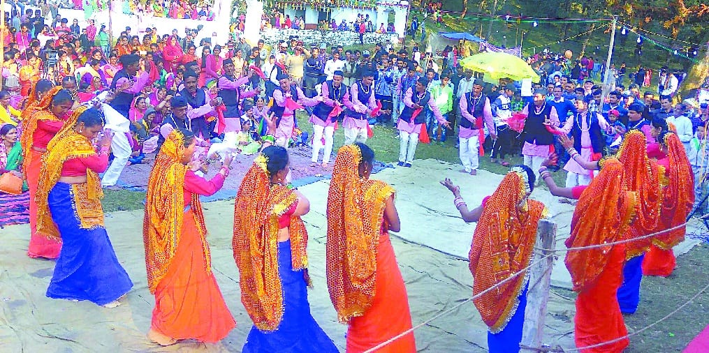 The folk culture of Churmal Festival