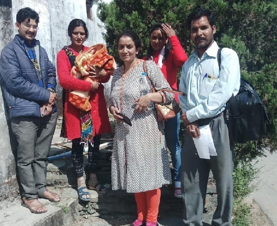 पतलोट में मिले नवजात शिशु को भेजा एसटीएच