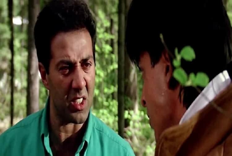 Sunny Deol birthday special got angry on Shahrukh and torn his jeans