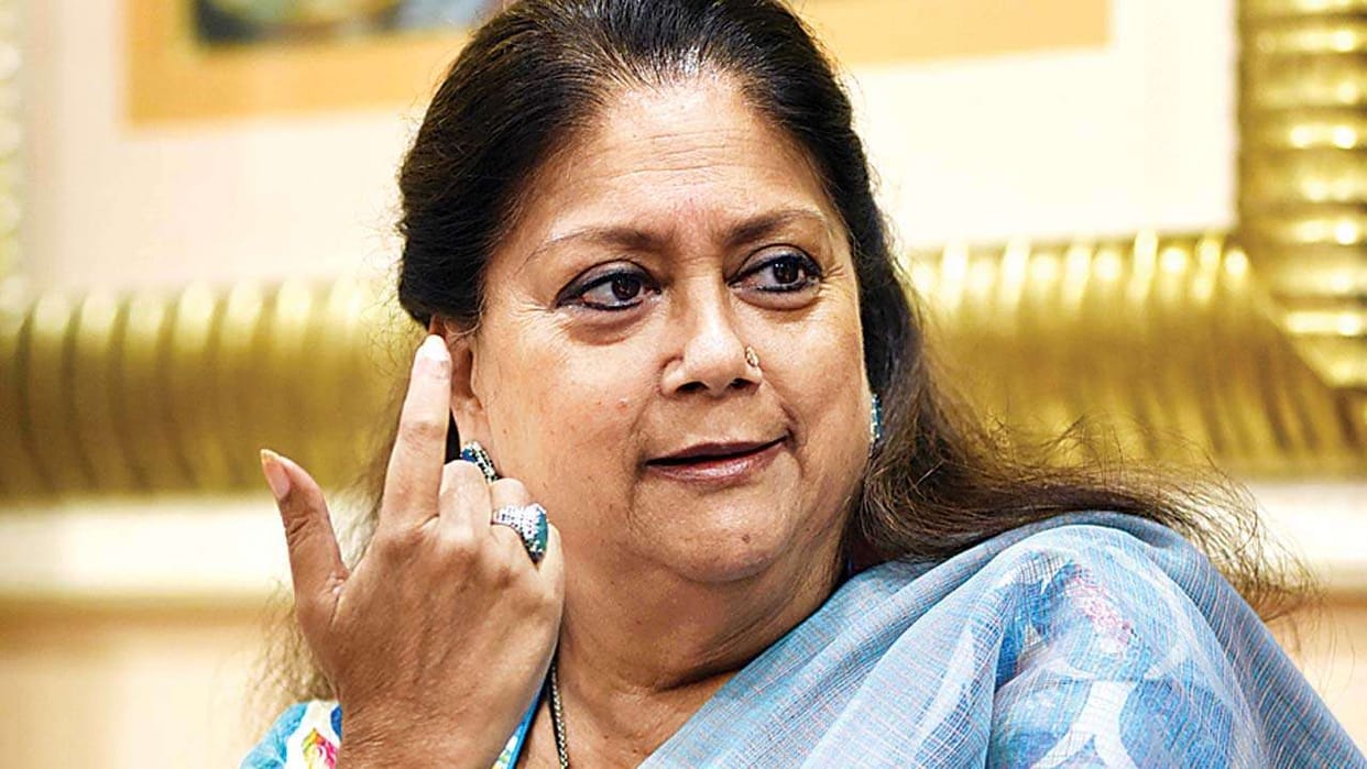 Rajasthan assembly election 2018: Vasundhara raje attacks Sonia gandhi