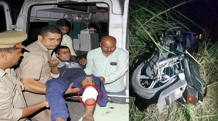 Encounter in bijnor shooted to two accused