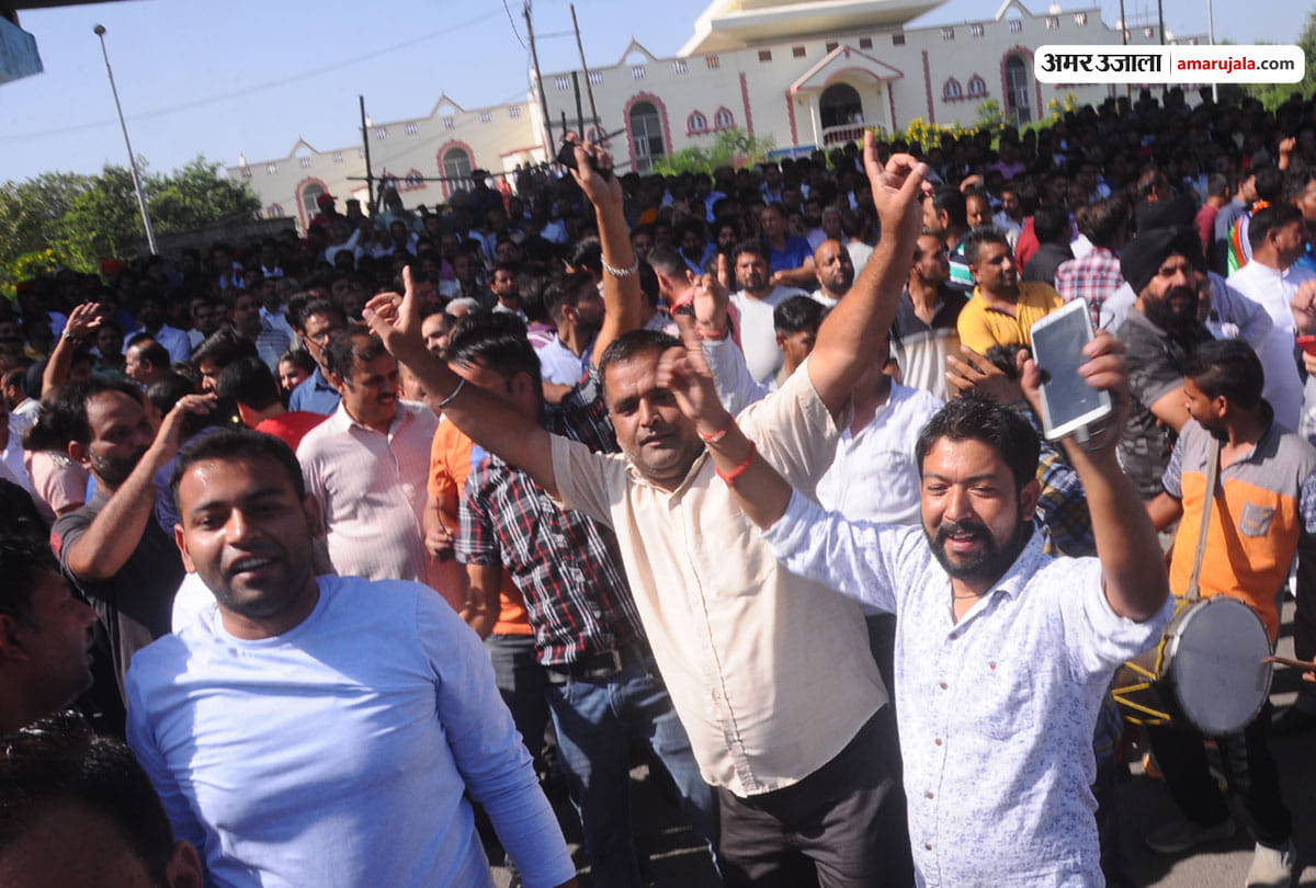 BJP WINS IN 46 OUT OF 76 WARD IN JAMMU DEHAT REGION IN JAMMU KASHMIR IN MUNICIPAL ELECTION