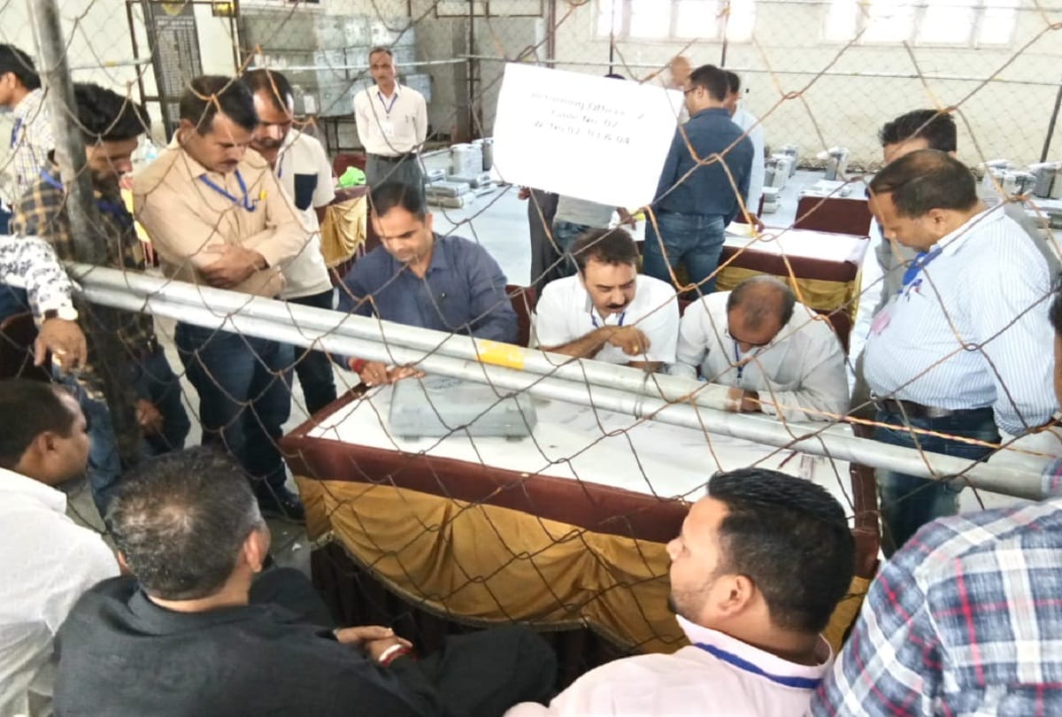 municipal election counting of votes today in jammu kashmir