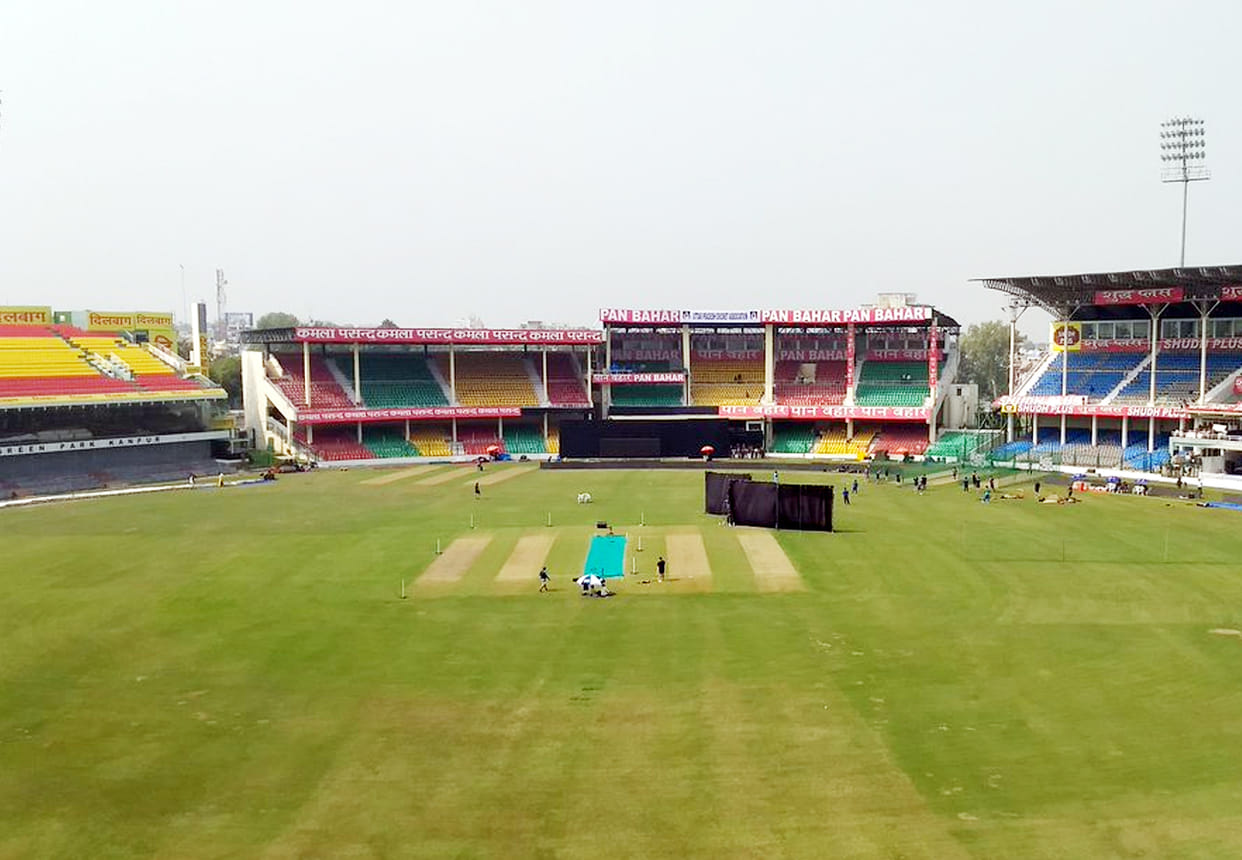 Preparations for the Ranji match will be completed in the Greenpark