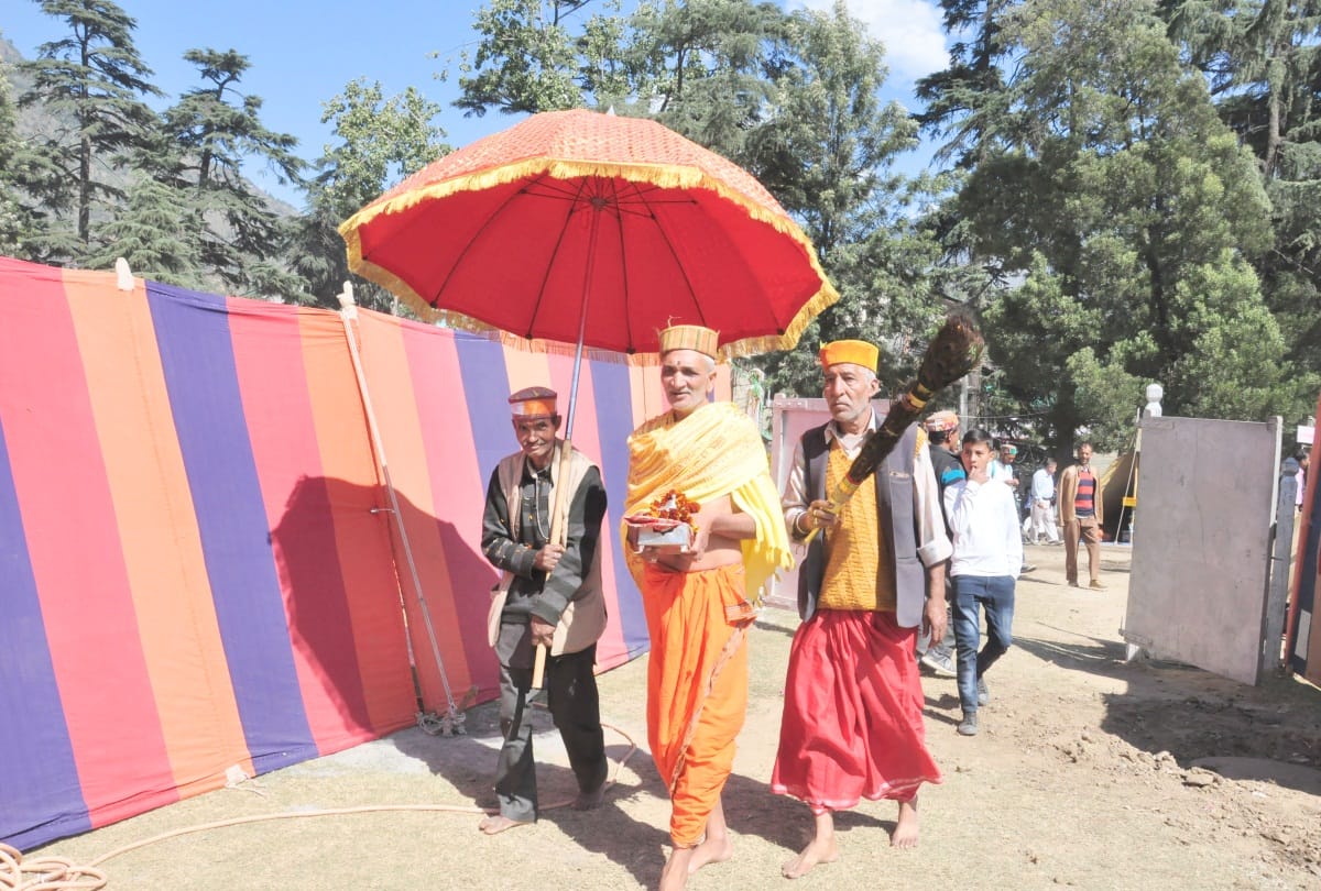 Record 264 gods and Goddess reached in the International Kullu Dussehra festival
