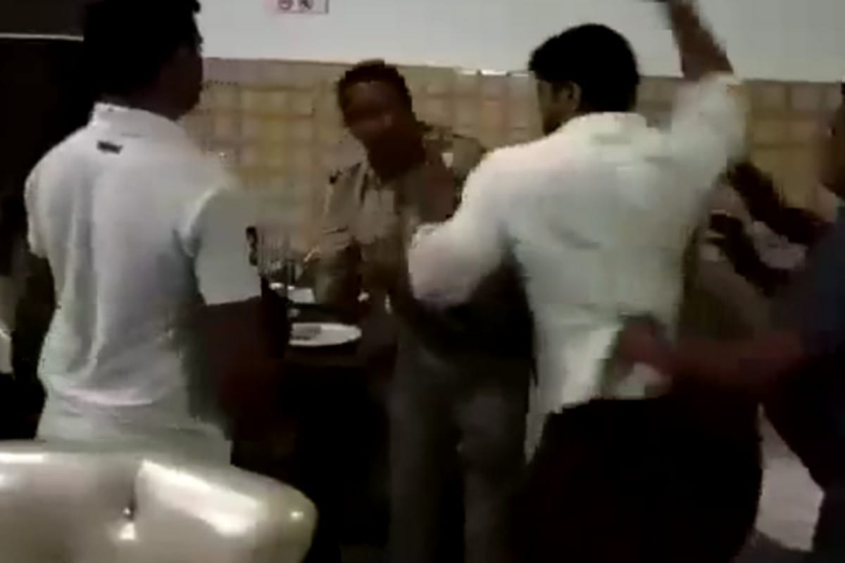bjp-councillor-thrashes-a-sub-inspector in meerut sent to jail