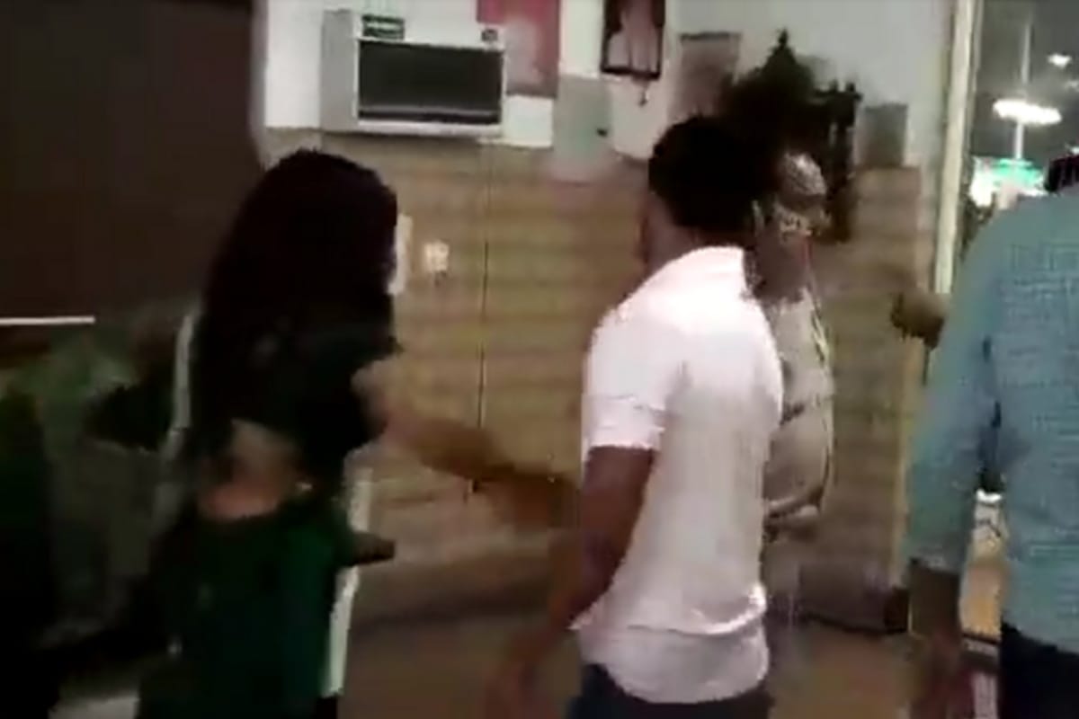 bjp-councillor-thrashes-a-sub-inspector in meerut sent to jail