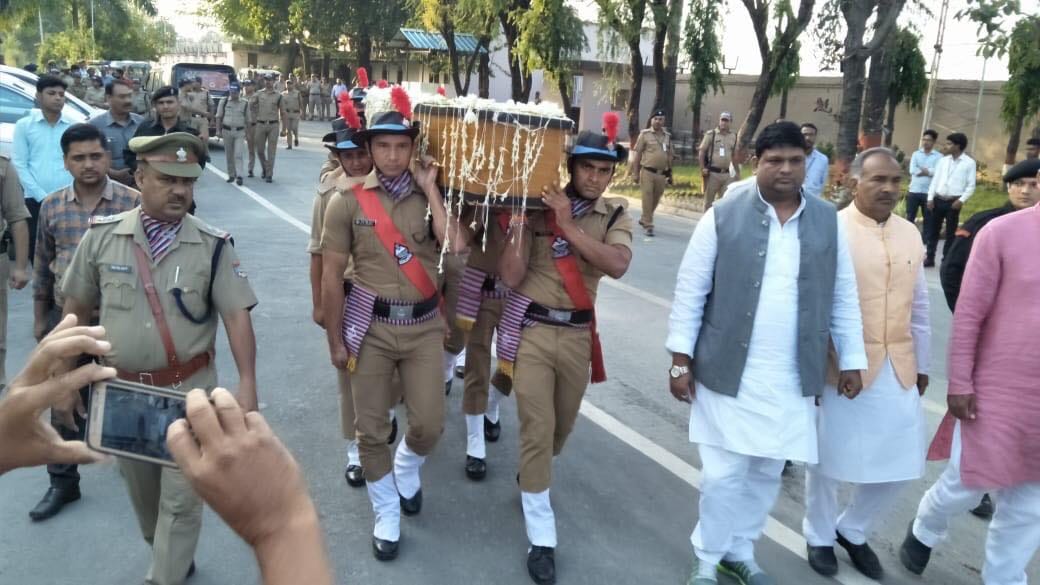 nd tiwari cremation haldwani route diverted