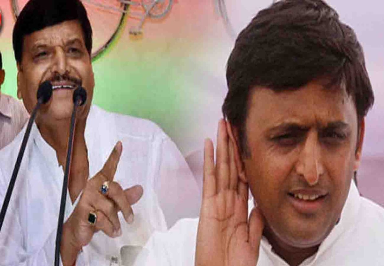 Shivpal singh statement about bjp and akhilesh in etawah