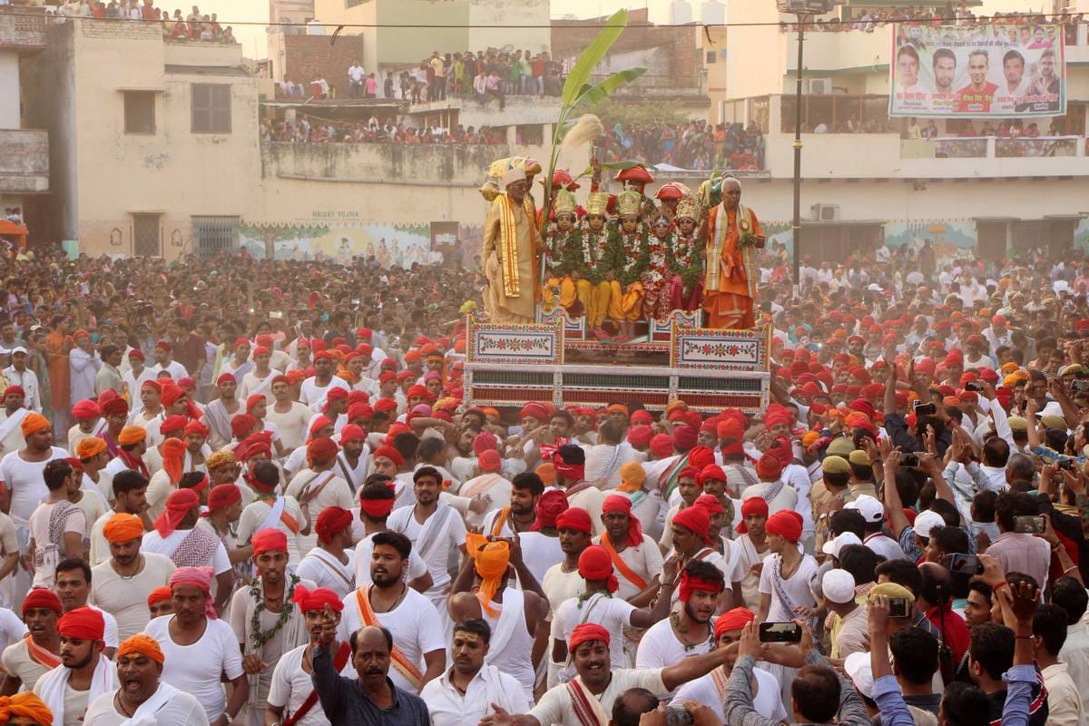 Bharat milap at nati imli in varanasi