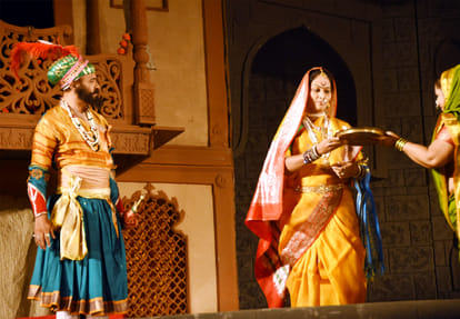 Janta Raja play based on shiva ji in kanpur