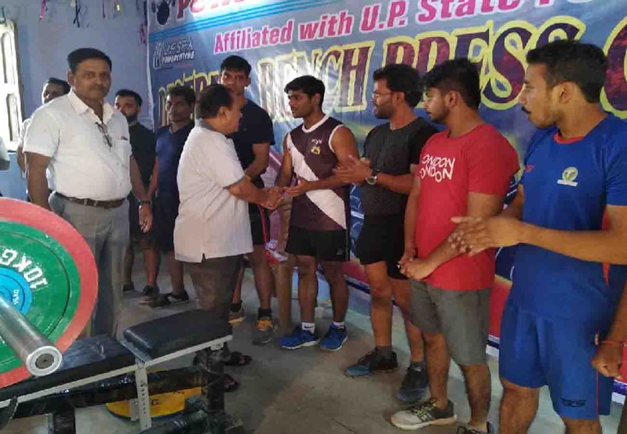 Bench Press Competition Winner Abhay and ritika