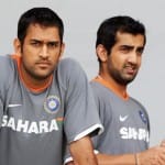 dhoni gambhir
