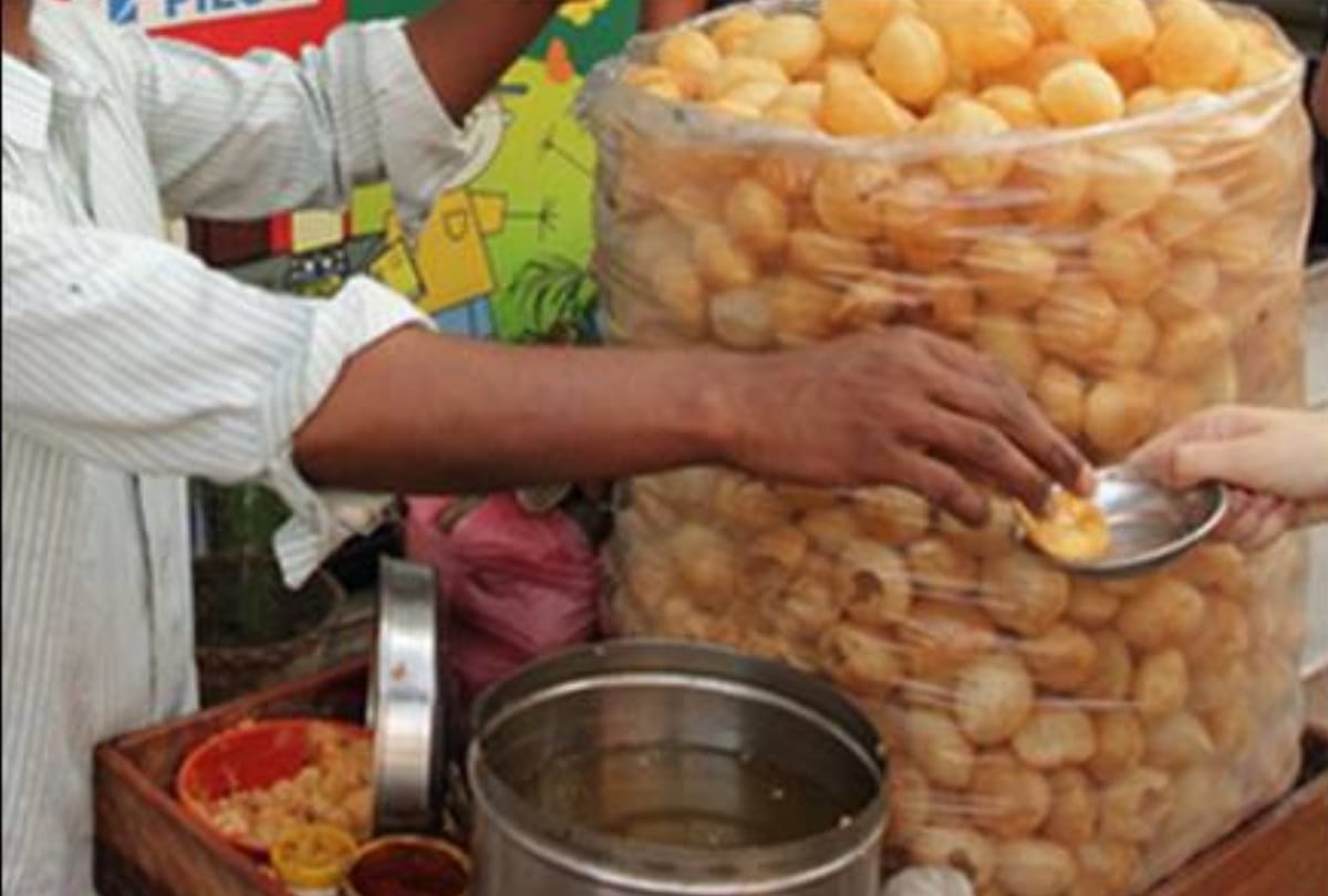 how to make golgappa at home in hindi