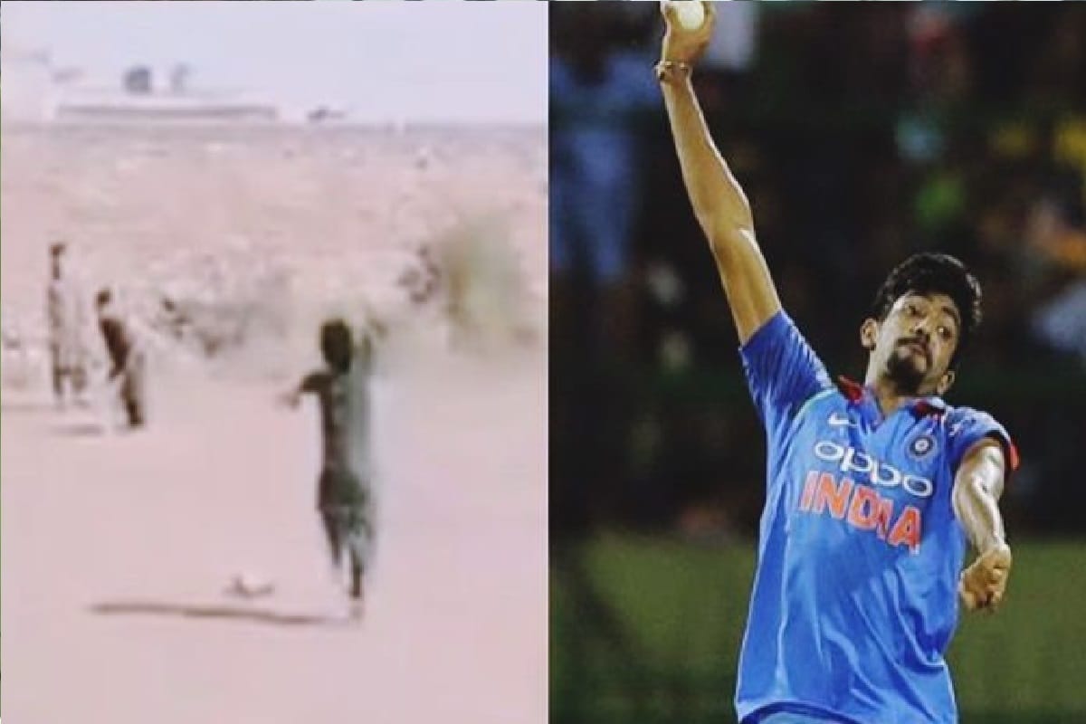 jasprit bumrah bowling action copy by pakistani child video viral