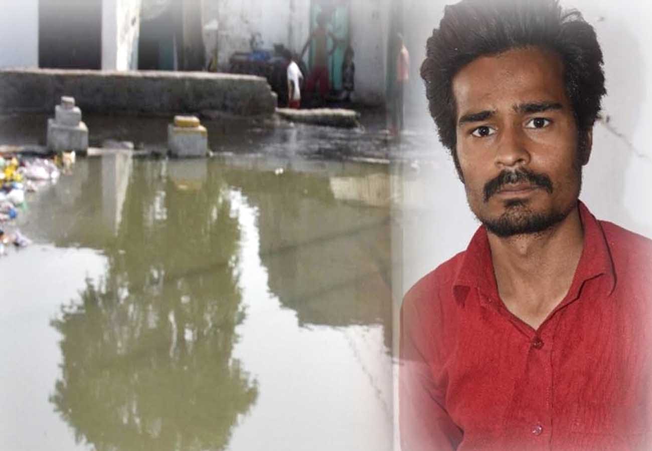 father throw his new born daughter into canel in kanpur