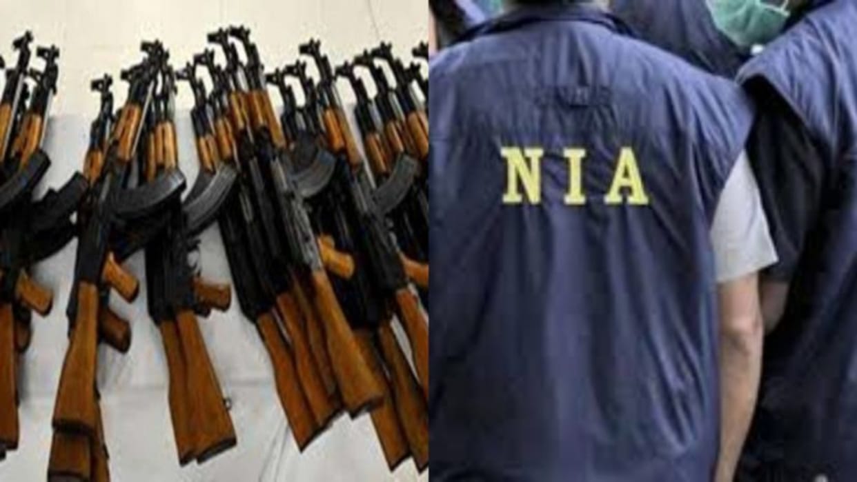 NIA arrested 3 accused who fled away with 7 AK rifles & ex-MLA's personal pistol on 28 Sept 2018