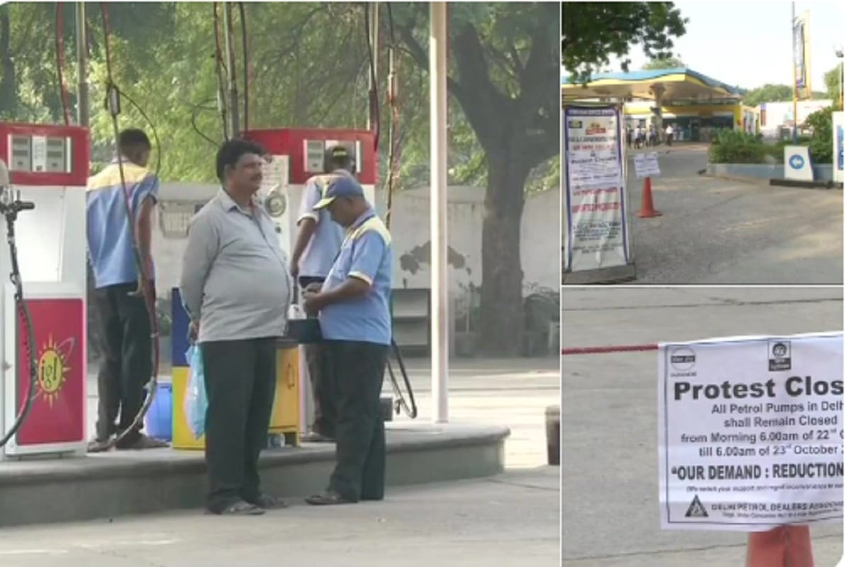Petrol Pumps of Delhi will be on strike today for 24 hours