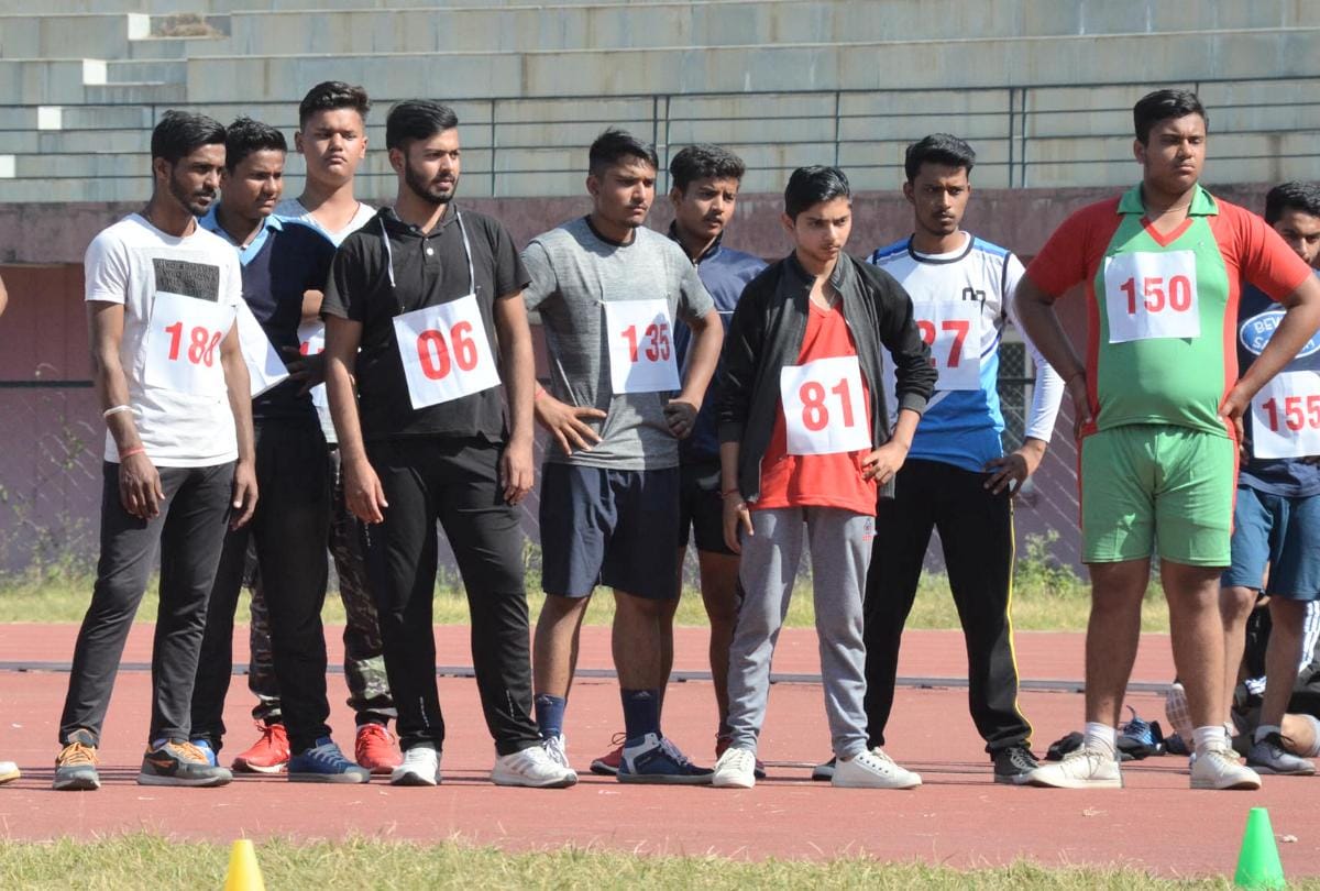 athletic meet in DAV school Hamirpur