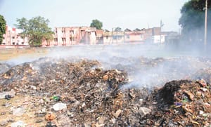 city's garbage burn in gic