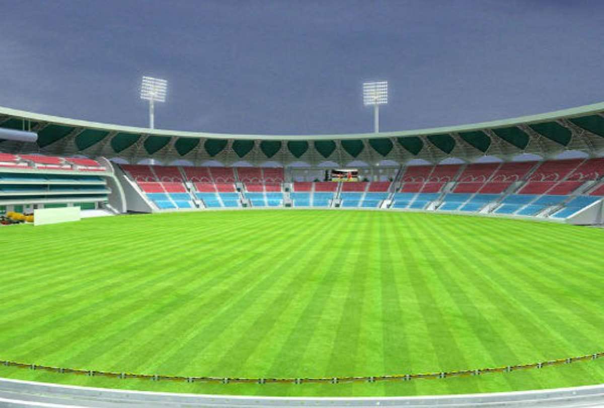 preparation before India versus West Indies match in lucknow