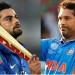 kohli and tendulkar