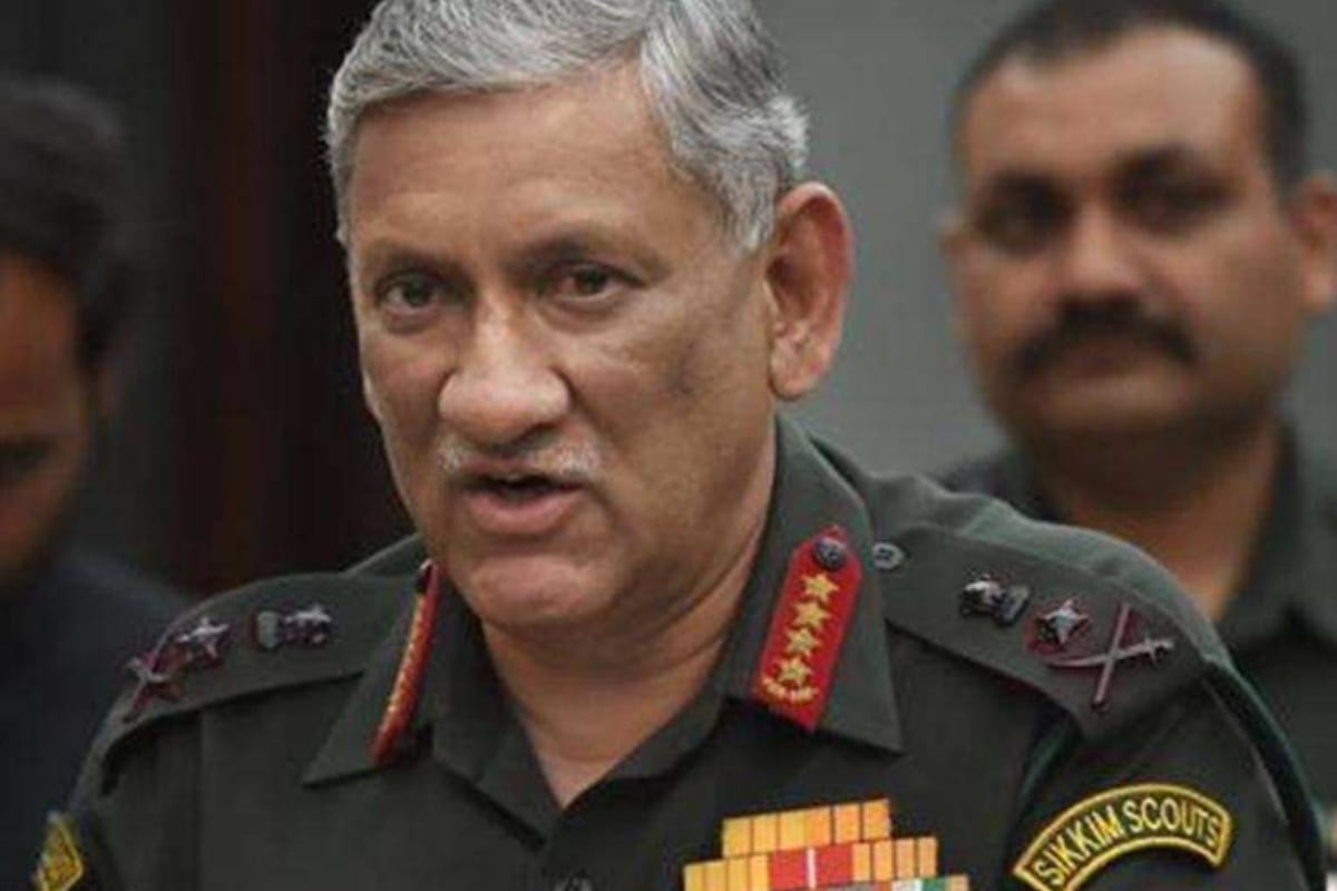 Major General Bipin Rawat said we cannot fight the next war like we fought our last