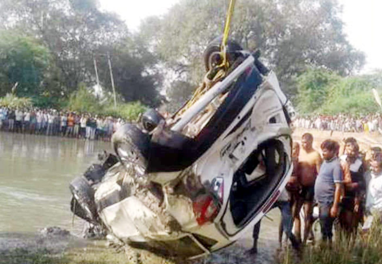 Unnao merchants die murder or accident found dead in the bridge body of fifth trader